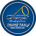 โลโก้ ทรัม คิว แท็กซี่